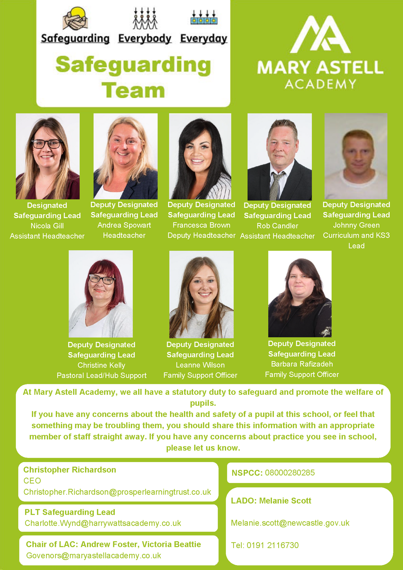 MAA Safeguarding Poster